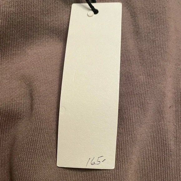 NWT Boutique Open Back Crystal Embellished Sweatshirt Sweater Olive Size L - Picture 5 of 10